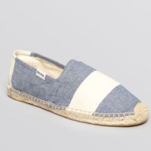 Soludos Barca Sailor Stripe Espadrilles Denim 9